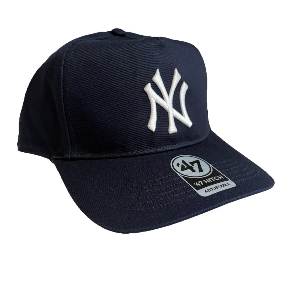 New York Yankees '47 Brand Navy Blue Hitch Snapback Adjustable Cap Hat OSFM